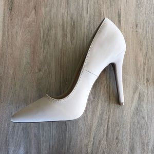 Nude high heels